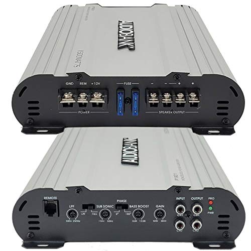 Audiobank Monoblock 1600 WATTS Amp Class AB Car Audio Stereo Amplifier P1601 Heavy-Duty Aluminum Alloy Heatsink, Class A-B Operation Remote On/Off Circuit Audiobank Monoblock 1600 WATTS Amp Class AB Car Audio Stereo Amplifier P1601 Heavy-Duty Aluminum Alloy Heatsink, Class A-B Operation Remote On/Off Circuit